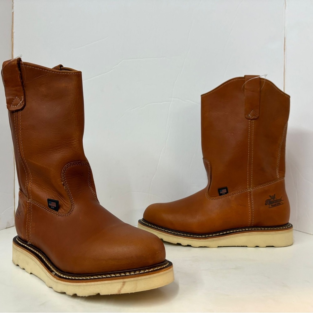 NEW WITHOUT BOX THOROGOOD MEN'S USA MERAMEC  WEDGE SOLE BOOT SIZE 8 D